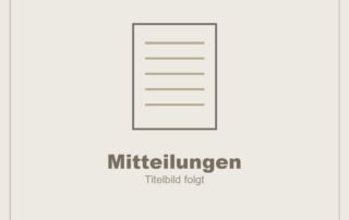 Mitteilungen Platzhalter
